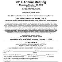 Erica Eversman to Speak at 2014 AASP/NJ Annual Meeting