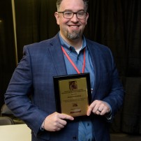 SCRS' Aaron Schulenburg Receives  James Moy Memorial Award at AASP/NJ's NORTHEAST 2018 Show