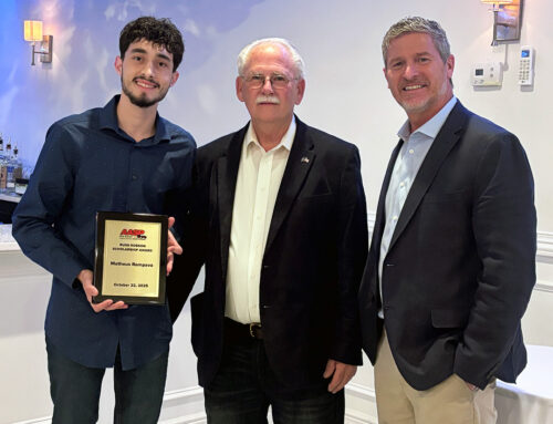 AASP/NJ Awards Russ Robson Scholarship to Aspiring Student Technician