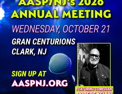 AASP/NJ’s Annual Meeting to Feature Comedian Robert Kelly, Awards and More!